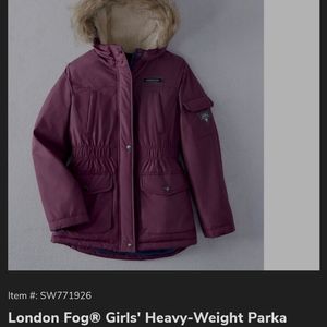 Girls heavy winter coat...new